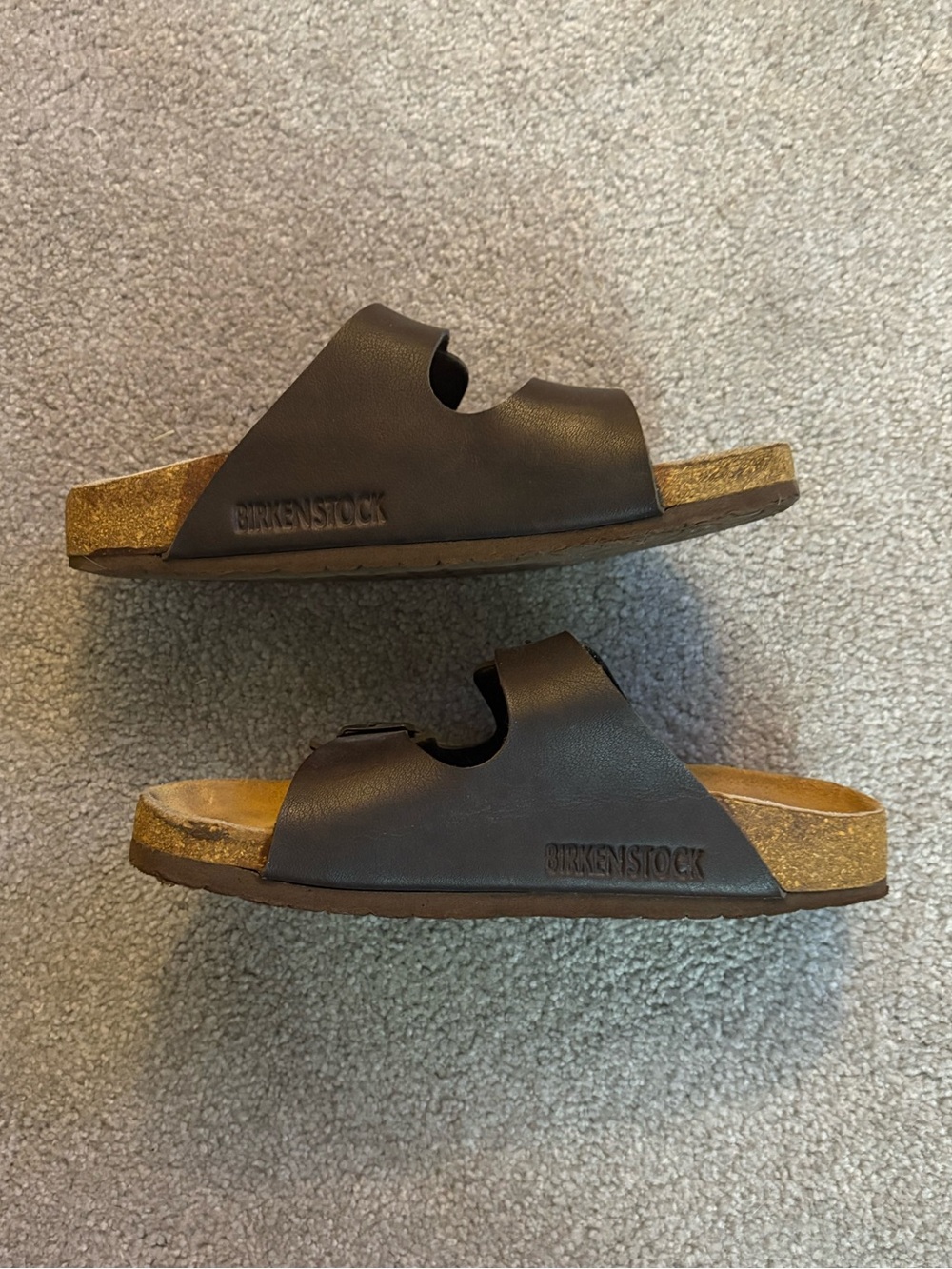 Brown Birkenstock sandals size 39 - Picture 2 of 3
